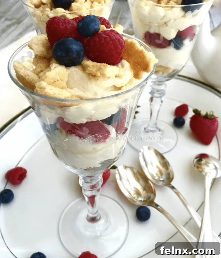 Italian Berry Budino