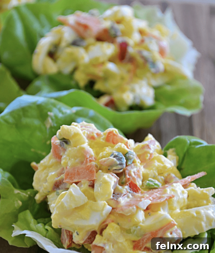 The Ultimate Collection of Forty Best Egg Salad Recipes 12 Light Lettuce Wraps