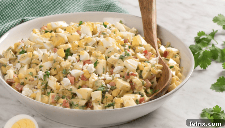 The Ultimate Collection of Forty Best Egg Salad Recipes 28 Mexican Street Corn Egg Salad