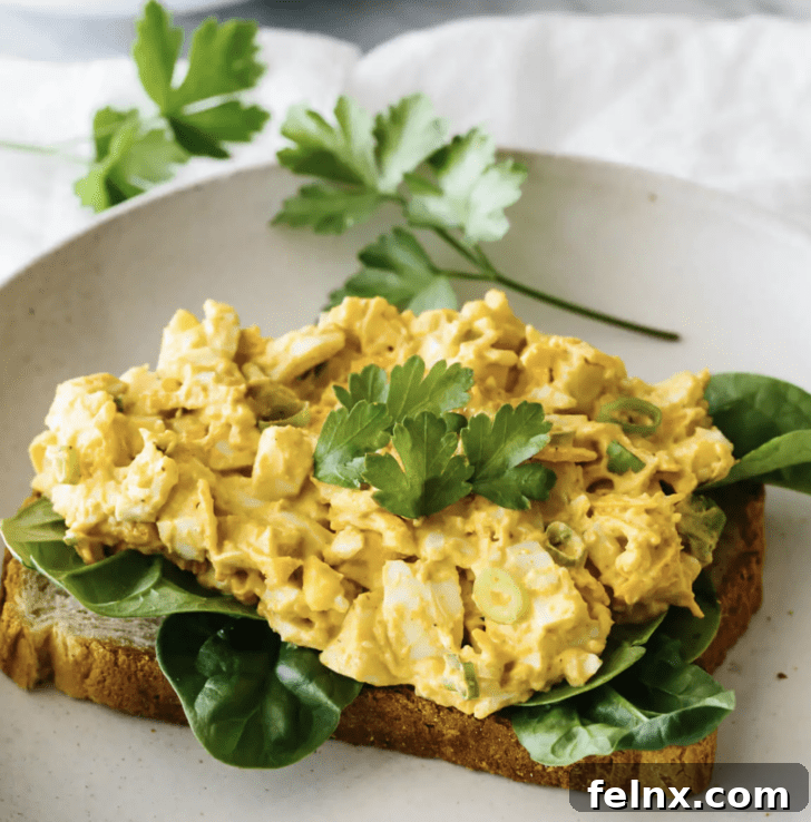The Ultimate Collection of Forty Best Egg Salad Recipes 37 Curry Egg Salad