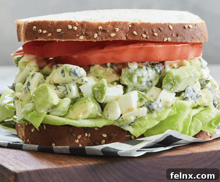 The Ultimate Collection of Forty Best Egg Salad Recipes 9 Avocado Egg Salad