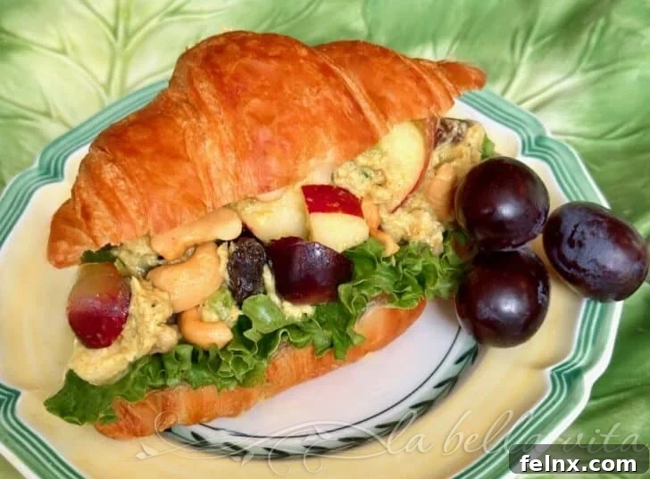 Fresh Ingredients for Curry Chicken Salad
