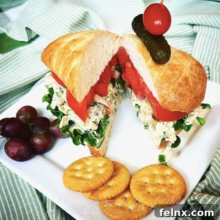 The Ultimate Tuna Salad Sandwich served on toasted bread