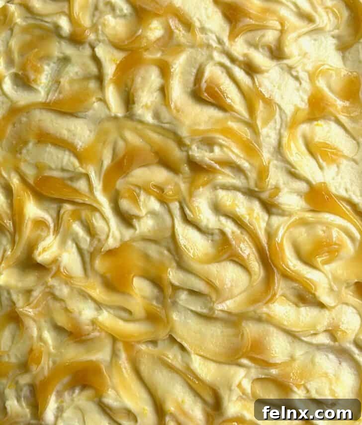 Finished Limoncello Tiramisu with Lemon Zest
