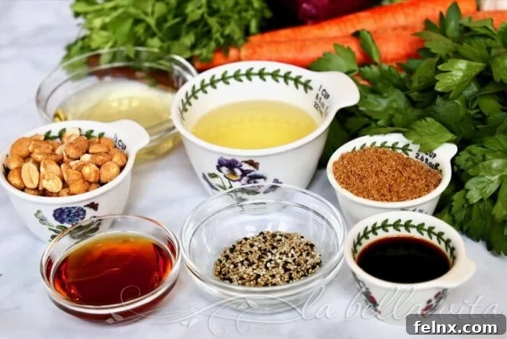 Fresh Ingredients Prepared for Chopping