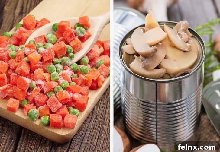 Veggies for soup
