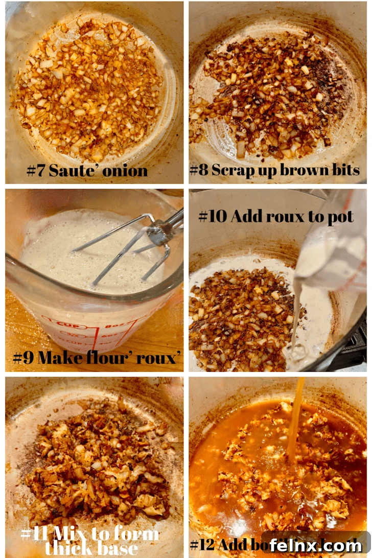 Shredded beef in gravy