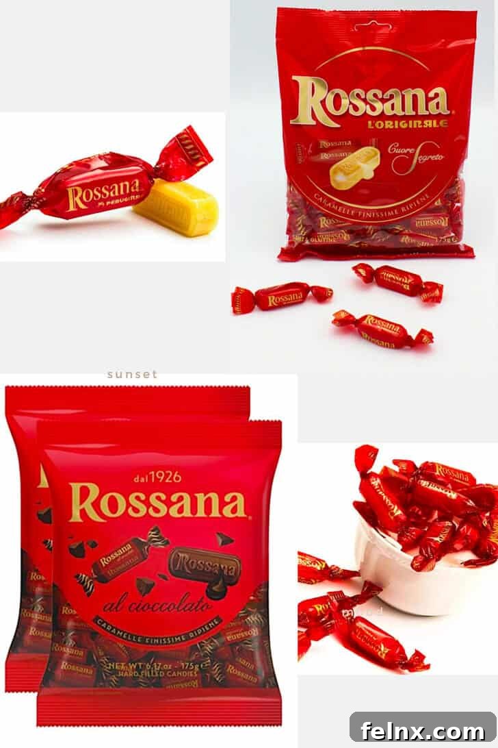 Rossana Italian Chocolate Candy for Halloween