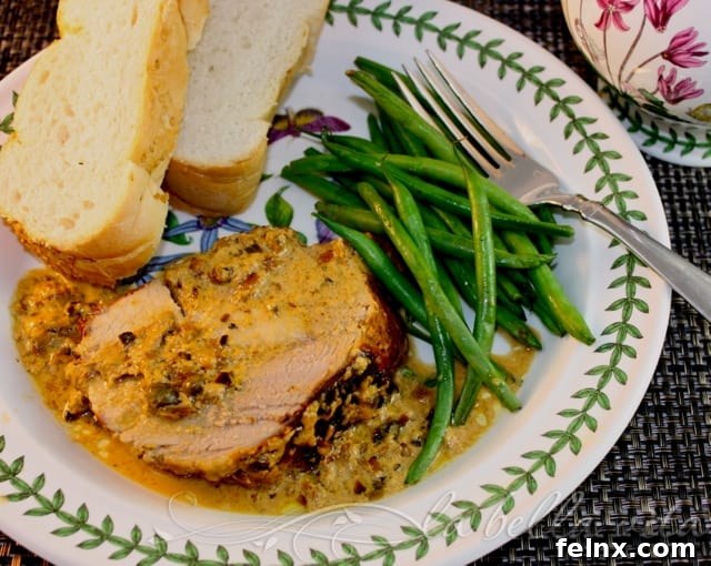 Italian Pork Loin Braised in Milk