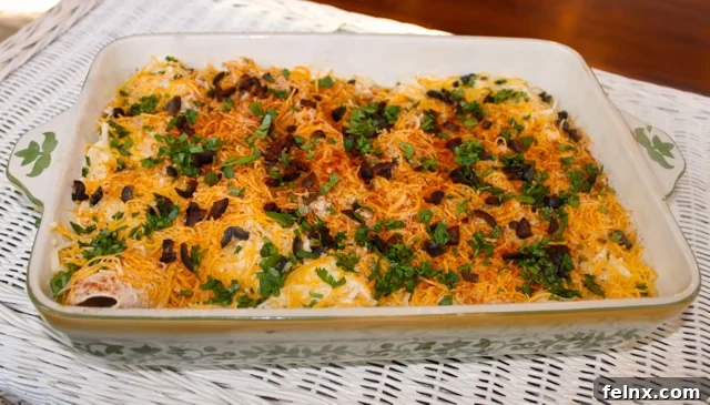 Enchiladas before baking