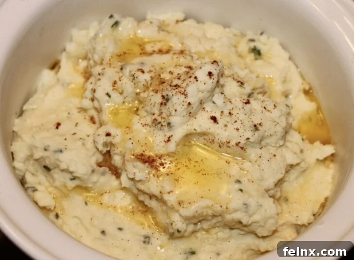 Creamiest Garlic Mashed Potatoes