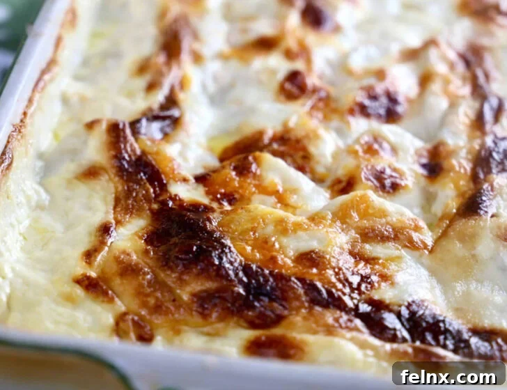 Creamy Garlic Dauphinois Potatoes
