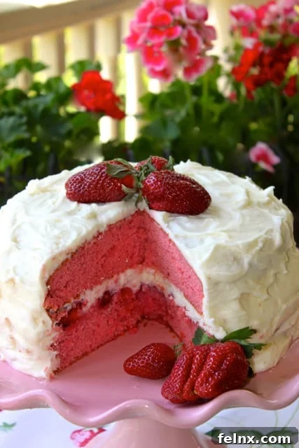Strawberry Layer Cake