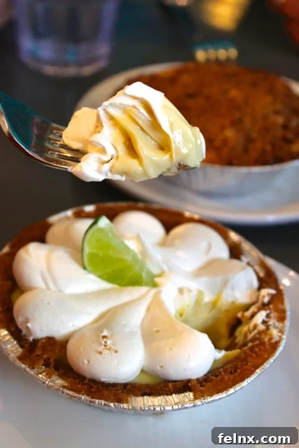 Mini Creamy Lime Pies from a Renowned Eatery