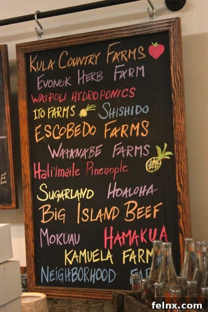 Farm-to-Table Movement at Leoda's Kitchen on Maui