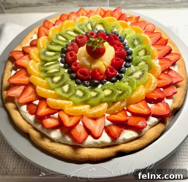 Fruit PIzza from La Bella Vita Cucina