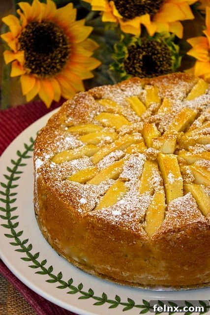Delicious Italian Apple Torta Cake for Autumn
