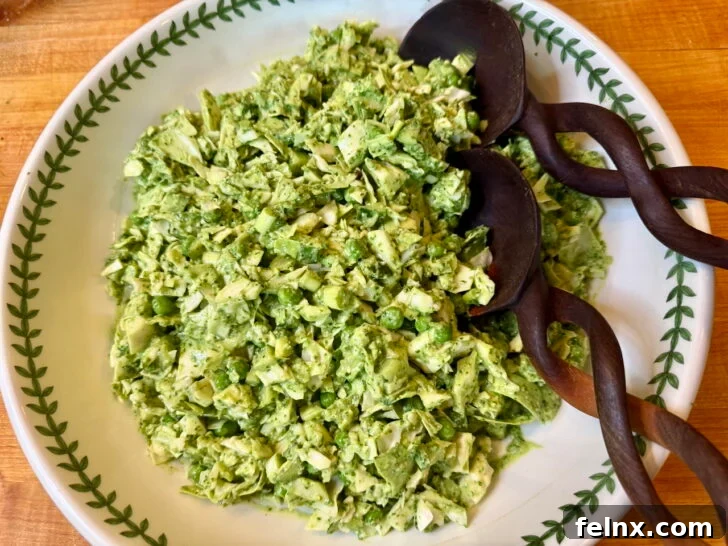 Green Goddess Salad and Dressing