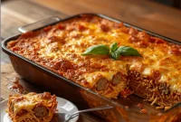 Grandma’s Spaghetti and Meatball Pie Recipe