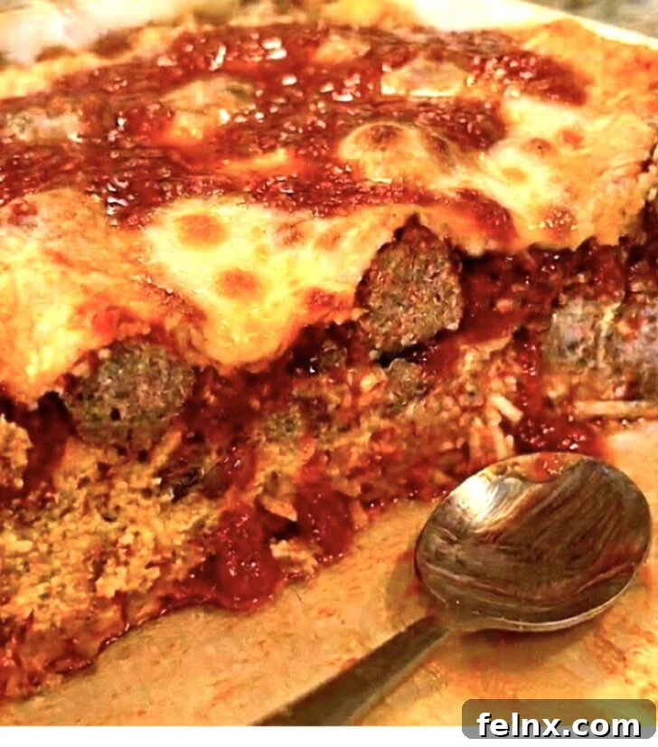 Grandma’s Spaghetti and Meatball Pie Recipe 3 Nonna's Spaghetti and Meatball Pie